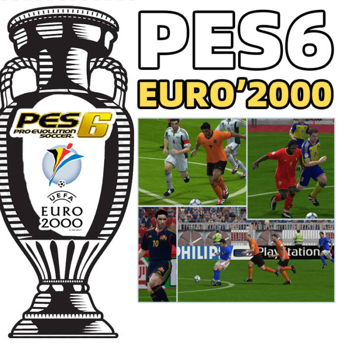PES6 UEFA EURO 2000 game patch mod