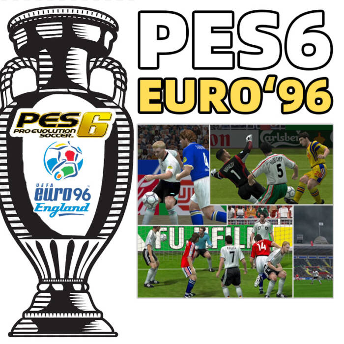 PES6 UEFA EURO 1996 game patch mod