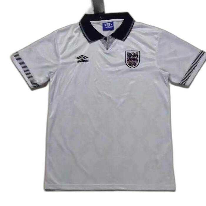 World Cup 90 England Jersey Home kit 1990 retro reissue free shipping