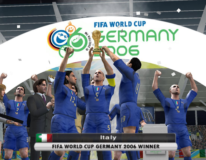 PES 6 World Cup 2006 game patch mod