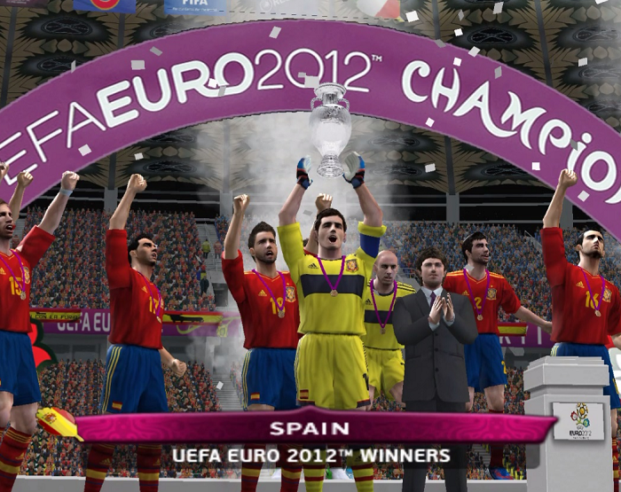 PES 6 UEFA EURO 2012 game patch mod