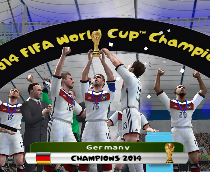 PES 6 World Cup 2014 game patch mod
